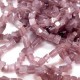 Cat Eye glass Chips beads - Purple